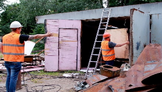 Демонтаж гаражей в Воскресенске, цена от 1758 руб. – услуги под ключ от ИП Садыков В. Р.